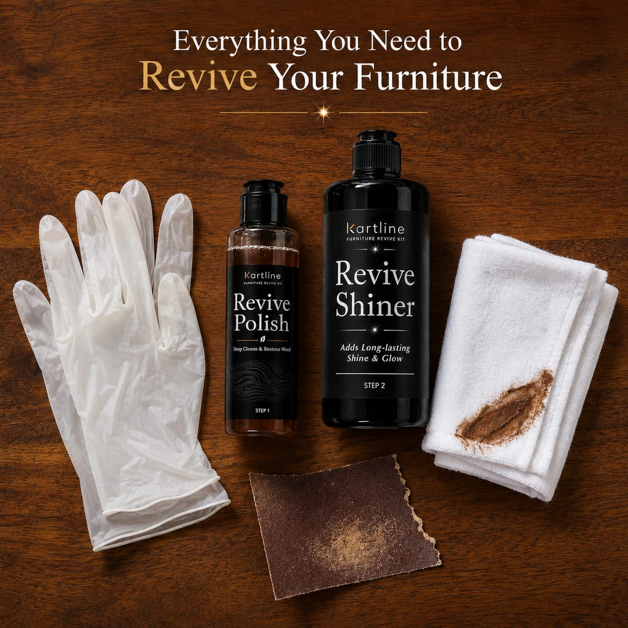 REVIVE FURNITURE (POLISH + SHINNER) KIT