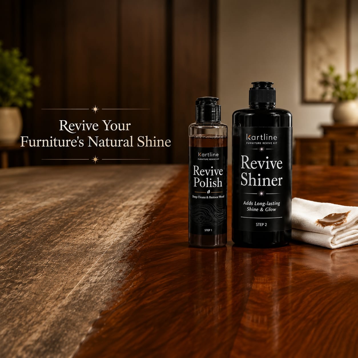 REVIVE FURNITURE (POLISH + SHINNER) KIT